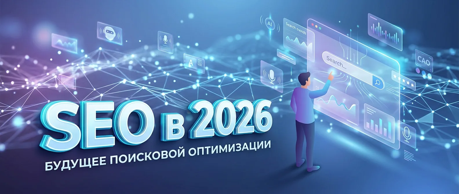 SEO в 2026: Как искусственный интеллект и мультимодальный поиск изменят оптимизацию